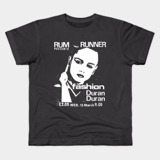 Rum Runner Fashion Duran Duran Kids T-Shirt